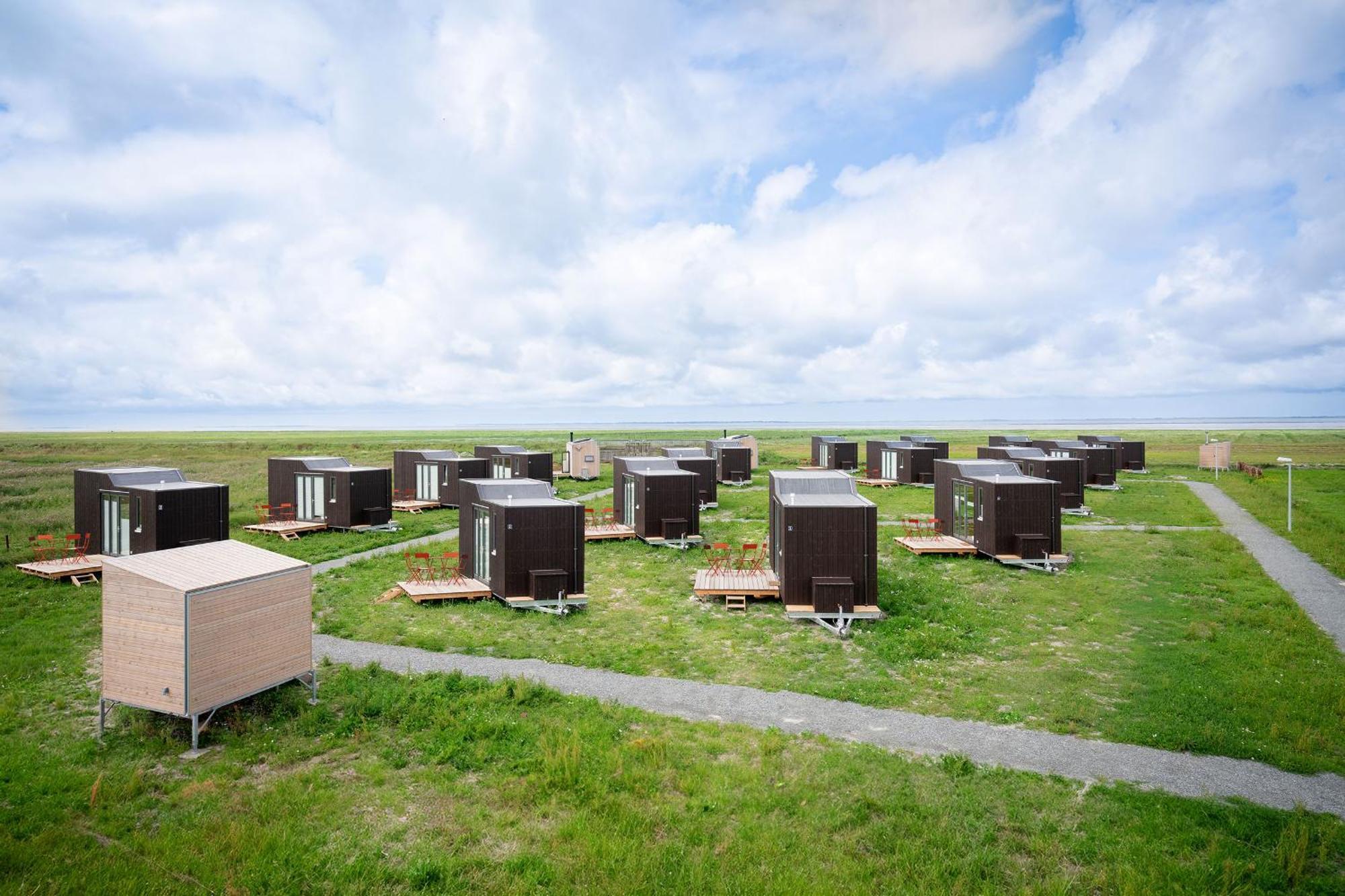Tiny House Nature 8 Innenlage - Green Tiny Village Harlesiel Carolinensiel Eksteriør billede